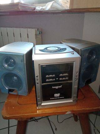 stereo vintage con casse