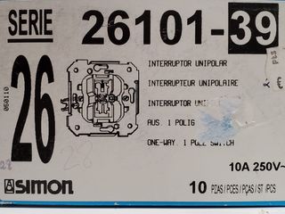 INTERRUPTOR SIMON SERIE 26    26101-39