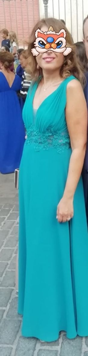 Traje de fiesta largo