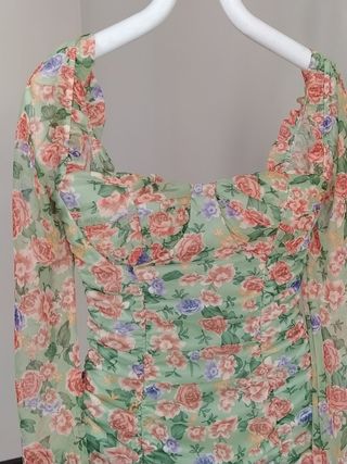 Vestido fiesta tul nuevo talla XS era 85€