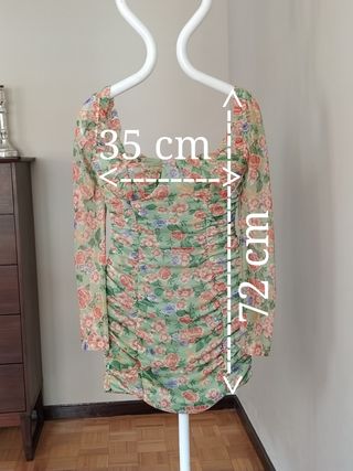 Vestido fiesta tul nuevo talla XS era 85€