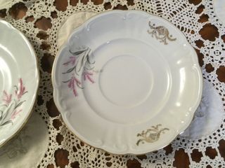 Coppia tazze da tè in porcellana, vintage anni '50