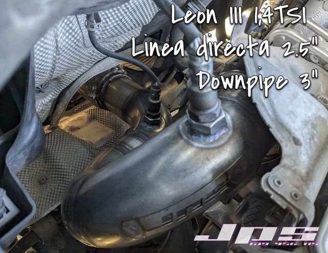LEON III FR LINEA + DOWNPIPE