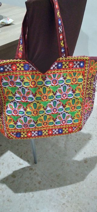 Bolso grande etnico artesania