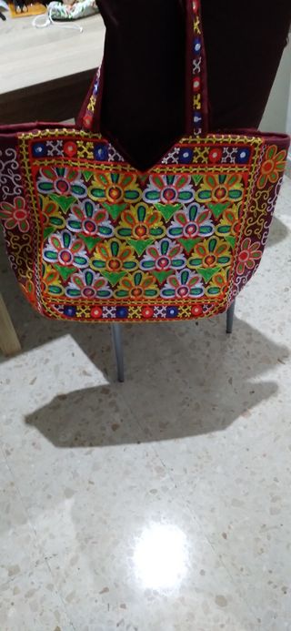Bolso grande etnico artesania