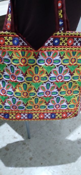 Bolso grande etnico artesania