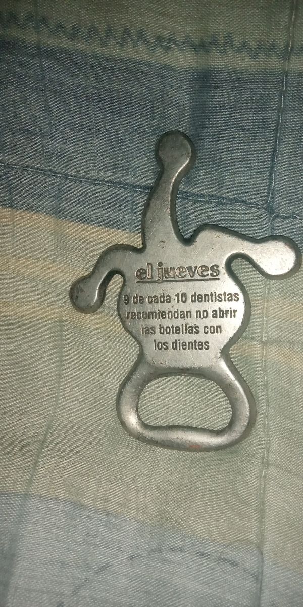 Abridor de botellas el jueves 
