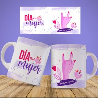 Tazas Día De La Mujer