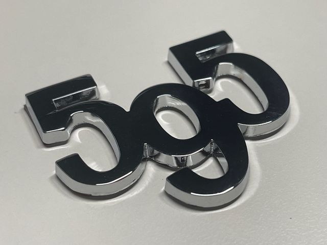 EMBLEMA 595 ABARTH LOGO BADGE SCRITTA FIAT 500