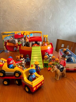 Conjunto playmobil 1 2 3