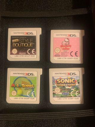 Juegos nintendo 3ds