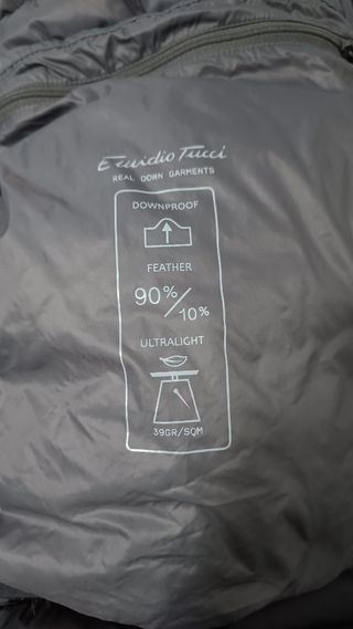 Cazadora pluma real Emidio Tucci