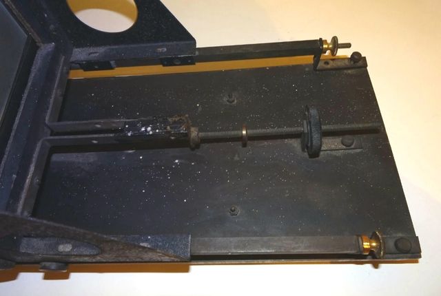 fotocamera da riproduzione vintage a soffietto