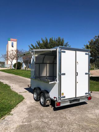 REMOLQUE TIENDA ALUMINIO AERODINAMICO