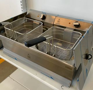 ✅ Freidora Eléctrica 8+8 Litros