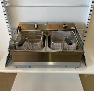 ✅ Freidora Eléctrica 8+8 Litros