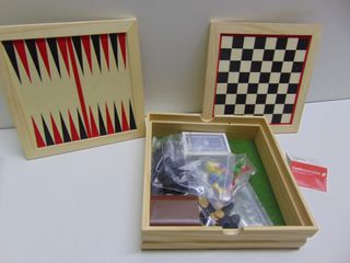 PACK DE JUEGOS DE MESA DE MADERA (143530)