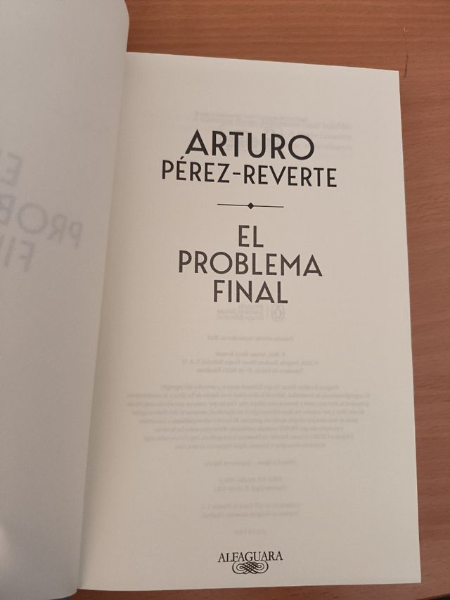 El problema final - Arturo Pérez reverte