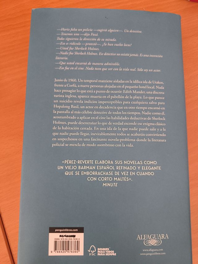 El problema final - Arturo Pérez reverte