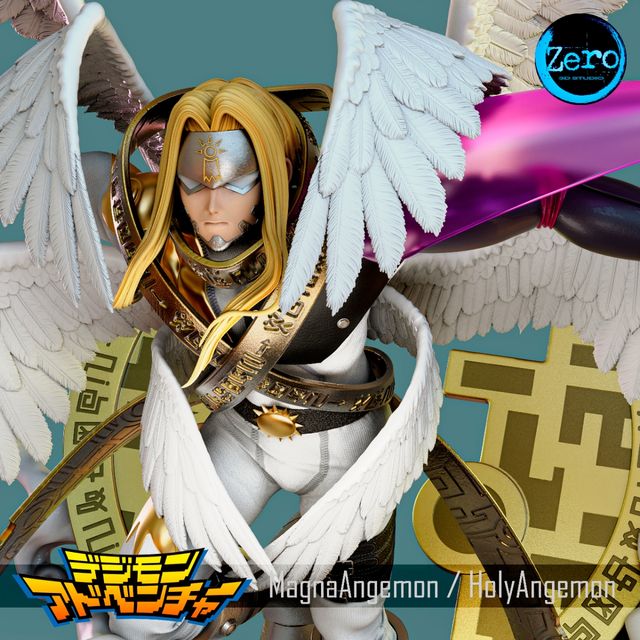 Magnaangemon/Holyangemon - Digimon