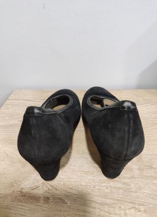 Zapatos tacón flamenco 