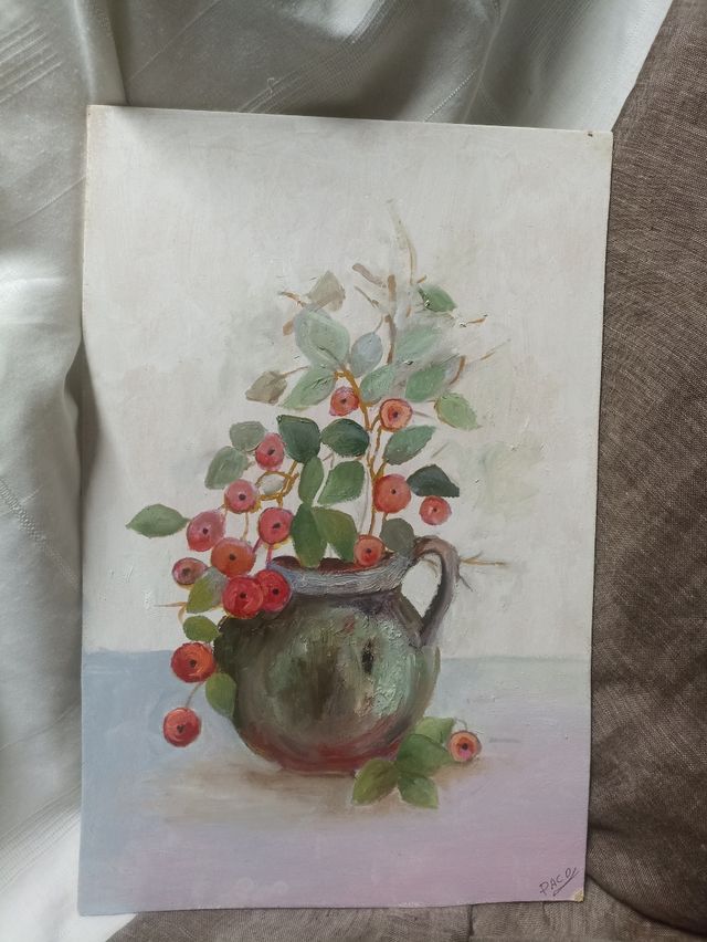 Óleo de frutos rojos