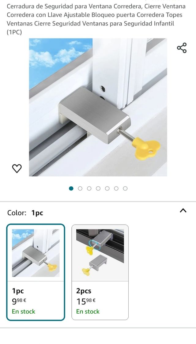 Cierre seguridad ventanas