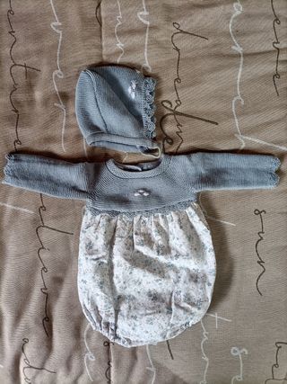 Pelele bebé 1-3 meses