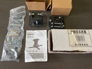 Duronic PB03XB Soporte para Proyector de Techo