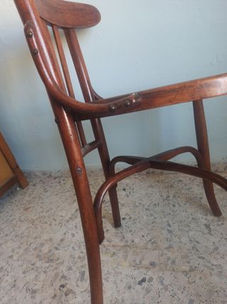 Silla madera antigua
