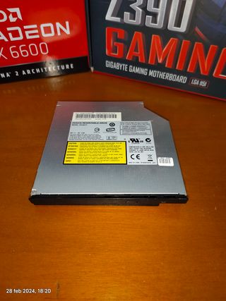 Lector DVD grabación portátil Acer 