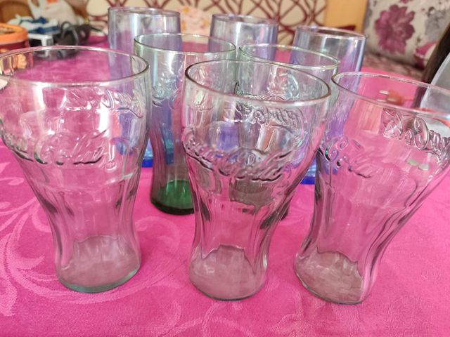Vasos del mundial marca Coca-Cola 
