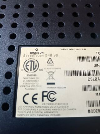 Router Speedtouch 