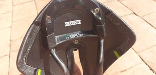 Sillín bicicleta San marco mantra Narrow carbono.