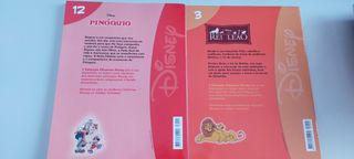 Livros da Disney Clássicos Pinóquio e Rei Leão
