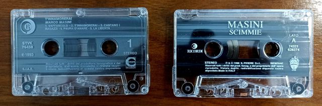 Musicassette  Marco Masini