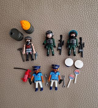 Lote Playmobil Policía