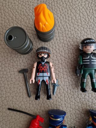 Lote Playmobil Policía