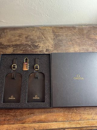 set viaggio omega (lucchetto + etichetta)