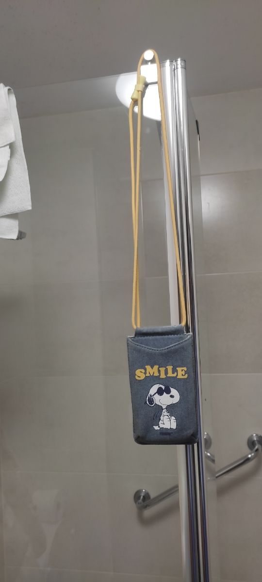 Bolsito  vaquero para móvil Snoopy