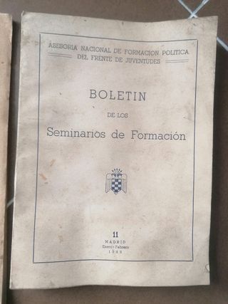 Lote 3 Boletines Frente Juventudes