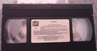 El piano VHS