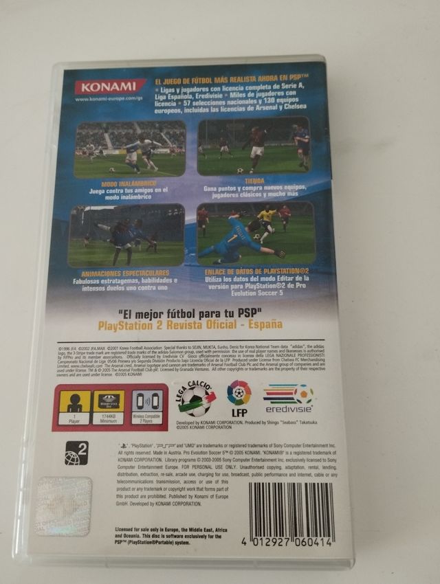 Pro Evolution Soccer 5 PSP