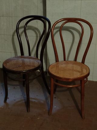 3 sedie Vintage 