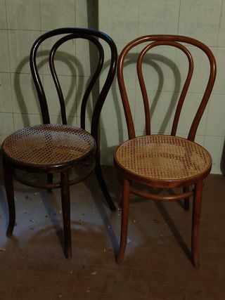 3 sedie Vintage 