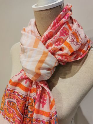 *Fular Pañuelo Pareo Vestido Coral*