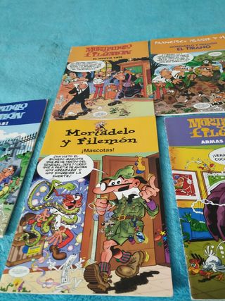 Tebeos de Mortadelo y Flemón