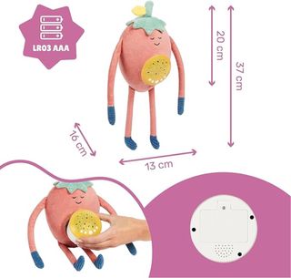 Lamparita musical peluche