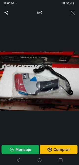 SCALEXTRIC PUENTE ESTANDAR MANDO DIGITAL