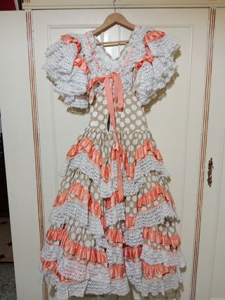 Vestido de gitana, traje de flamenca